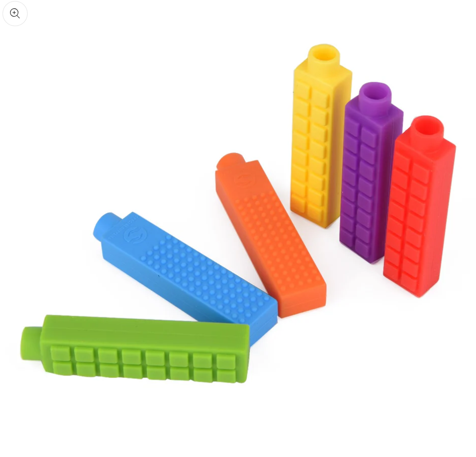 Mordedor sensorial tipo topper