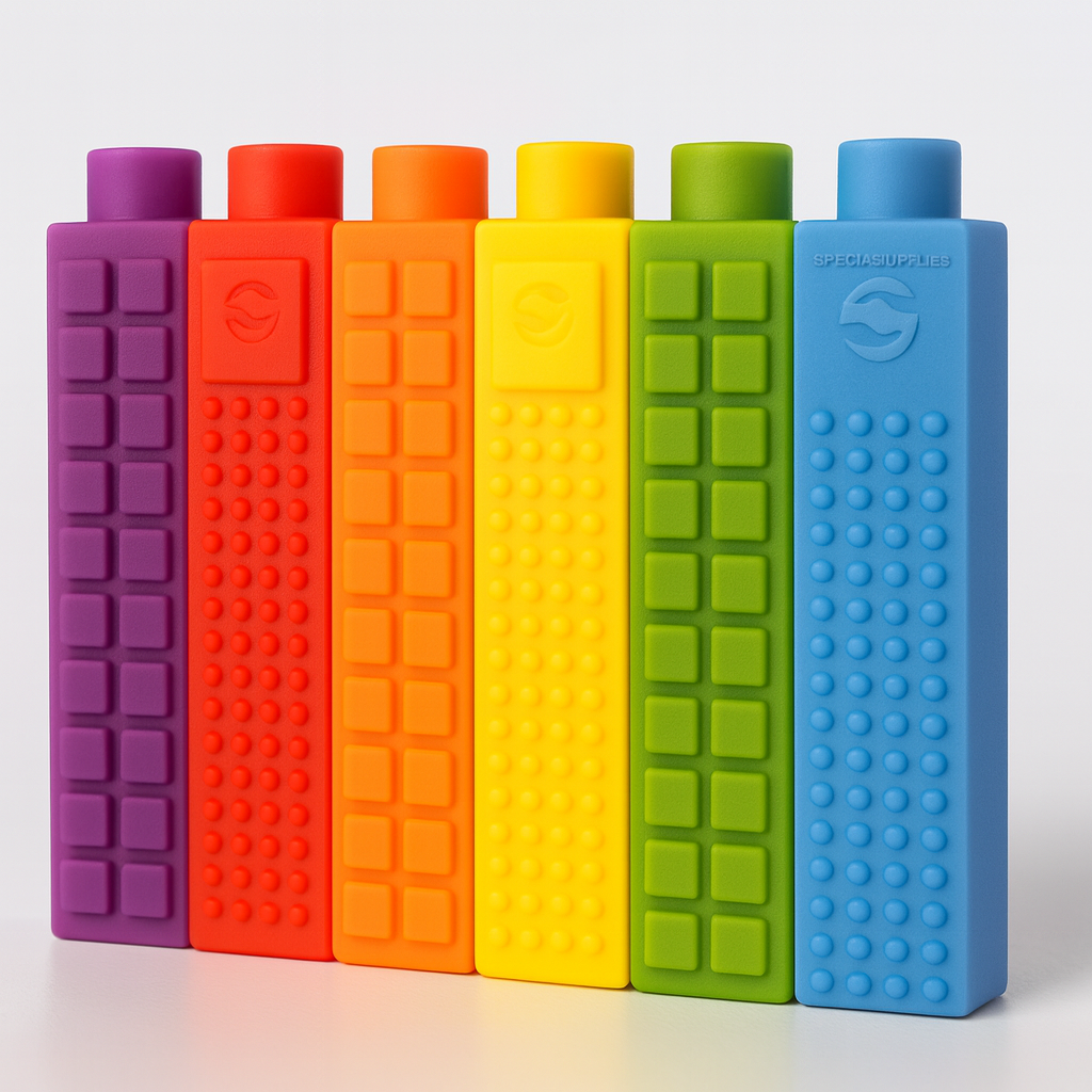 Mordedor sensorial tipo topper