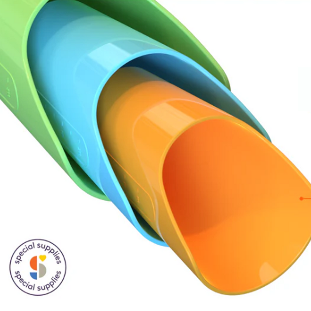 Vasos flexibles con recorte nasal