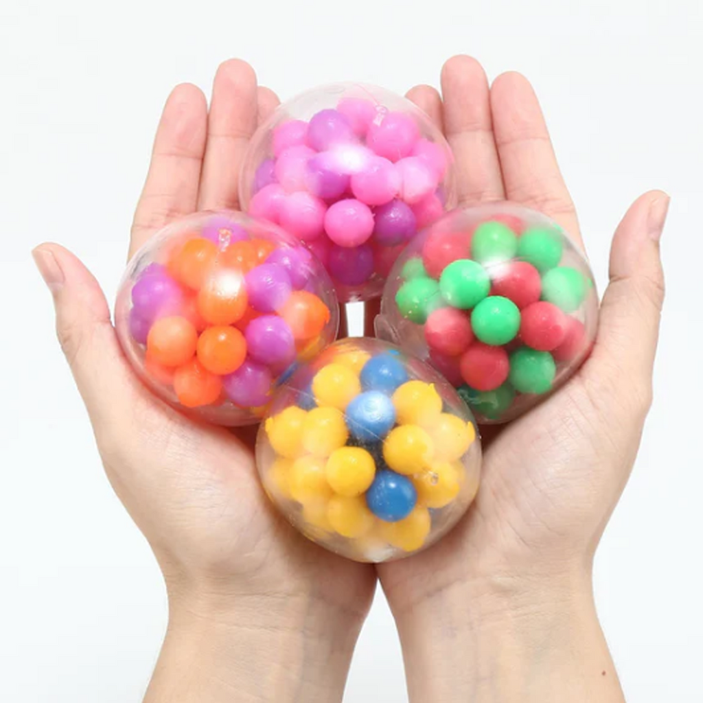 Bola antiestrés de colores