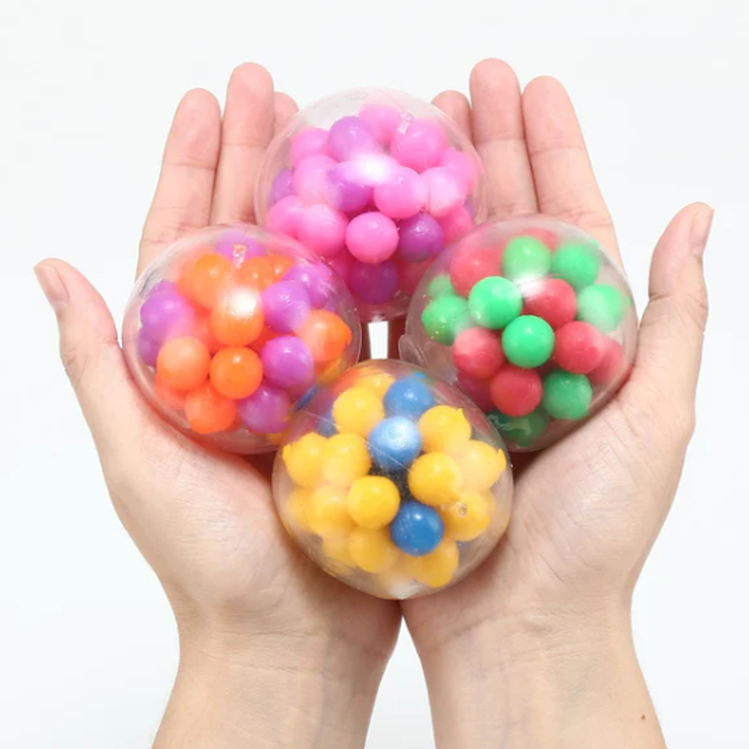 Bola antiestrés de colores