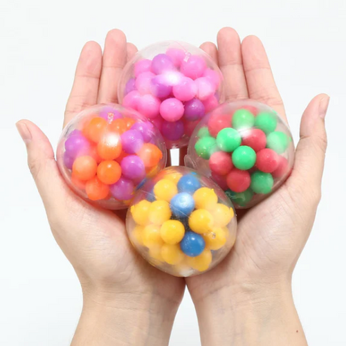 Bola antiestrés de colores