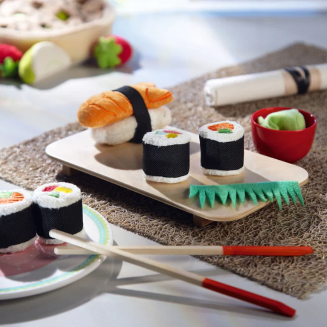 Sushi de juguete educativo