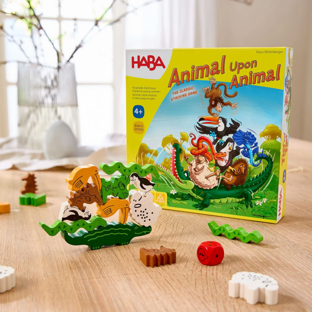 Juego de equilibrio con animales