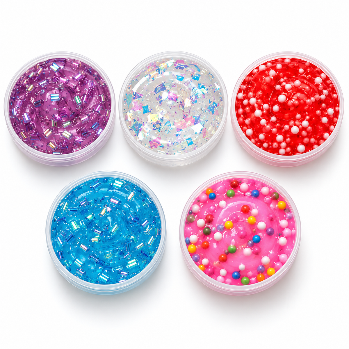 Slime sensorial texturizado