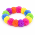 Pulsera sensorial de pompones