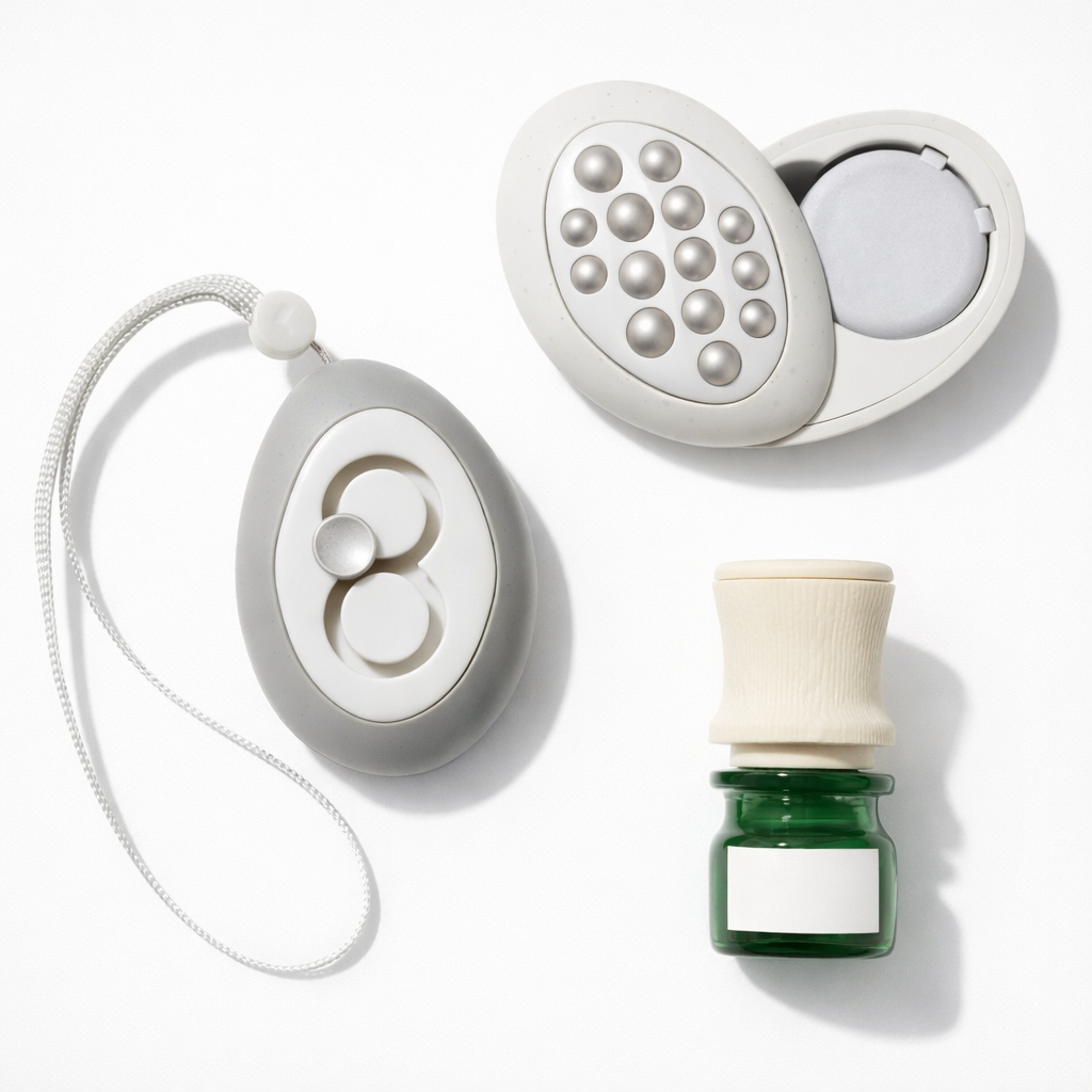 Piedras sensoriales con aromaterapia