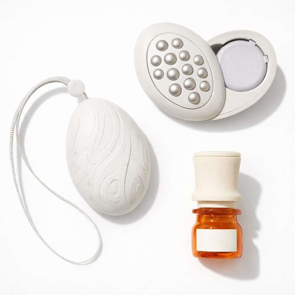 Piedras sensoriales con aromaterapia