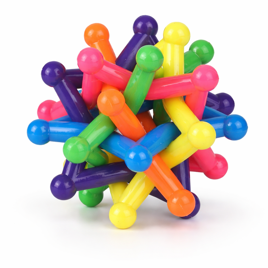 Bola sensorial nudo de estrellas