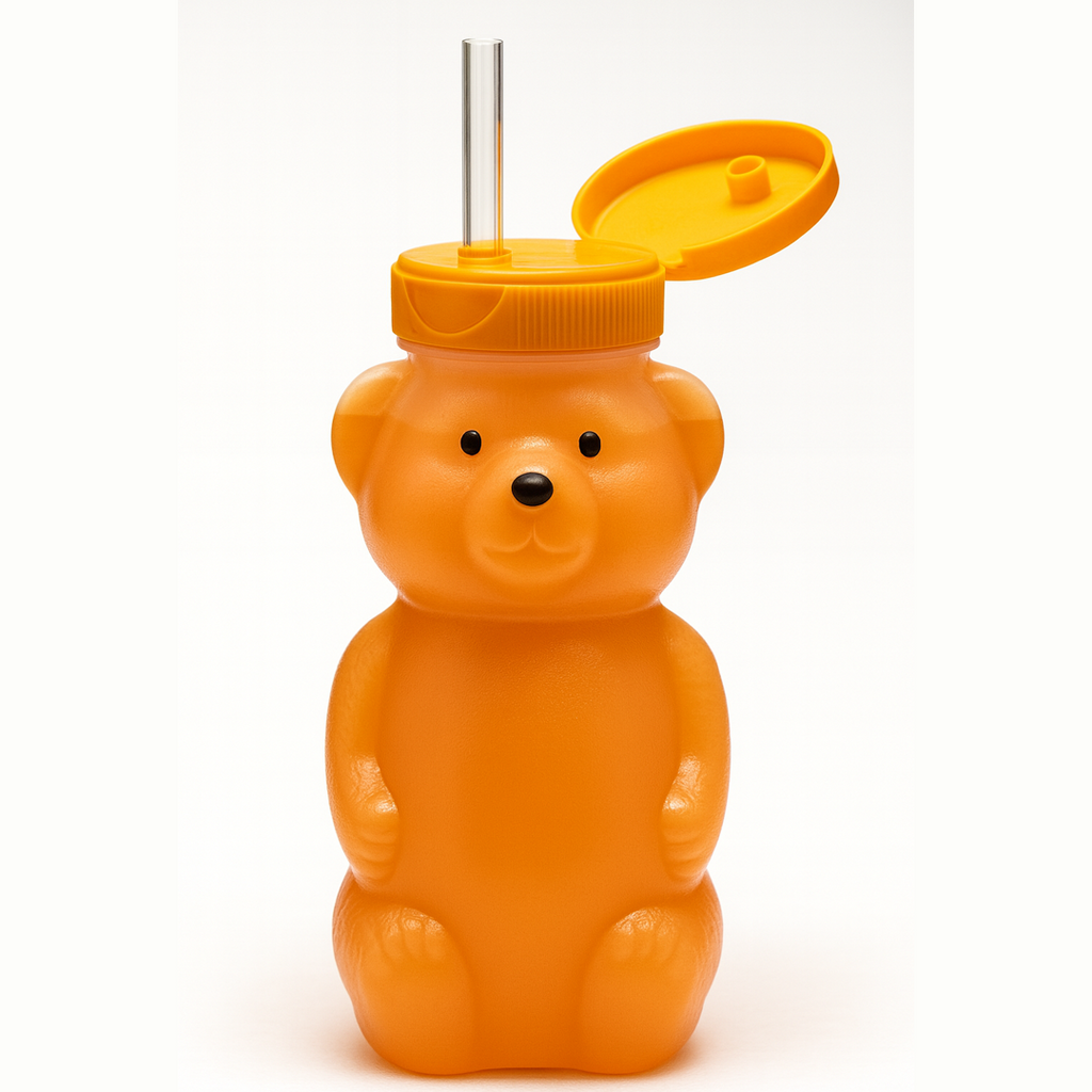 Botella exprimible Juice Bear