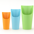 Vasos flexibles con recorte nasal