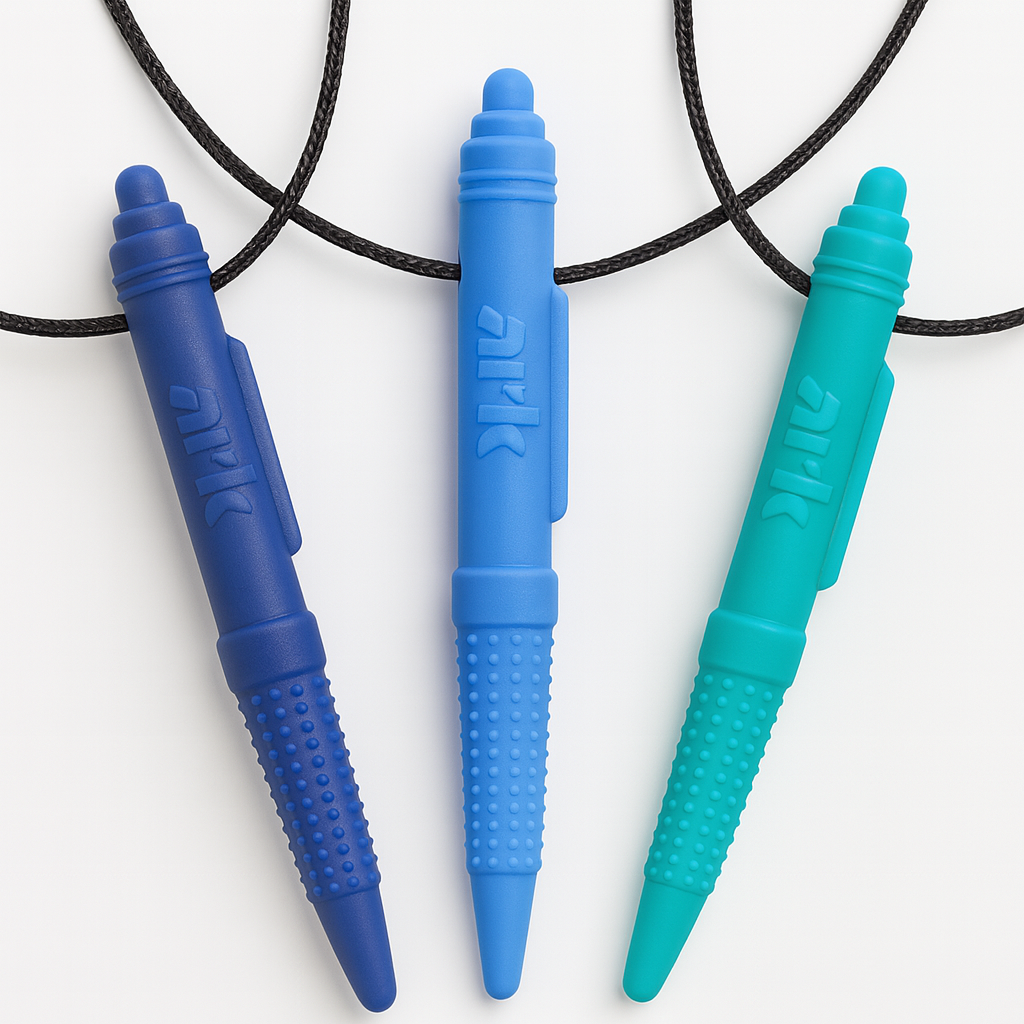 Mordedor con collar ARK bolígrafo texturizado