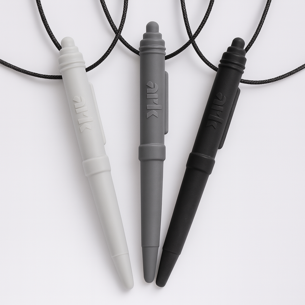 Mordedor con collar ARK bolígrafo liso