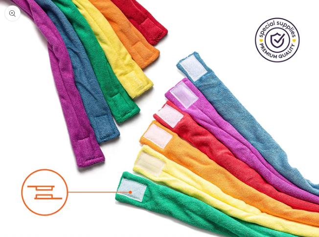 Mordedor collar sensorial de tela