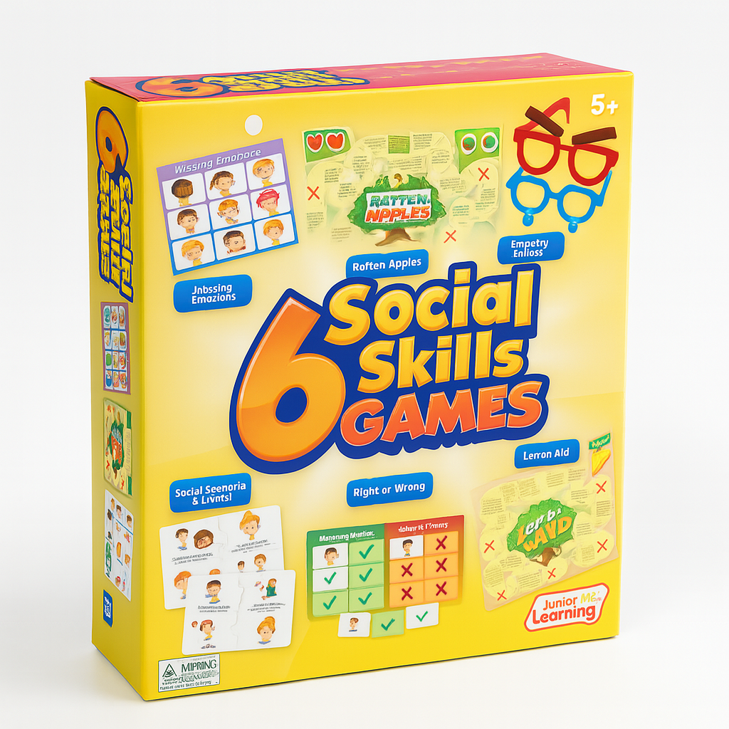 Set de 6 Juegos de Habilidades Sociales