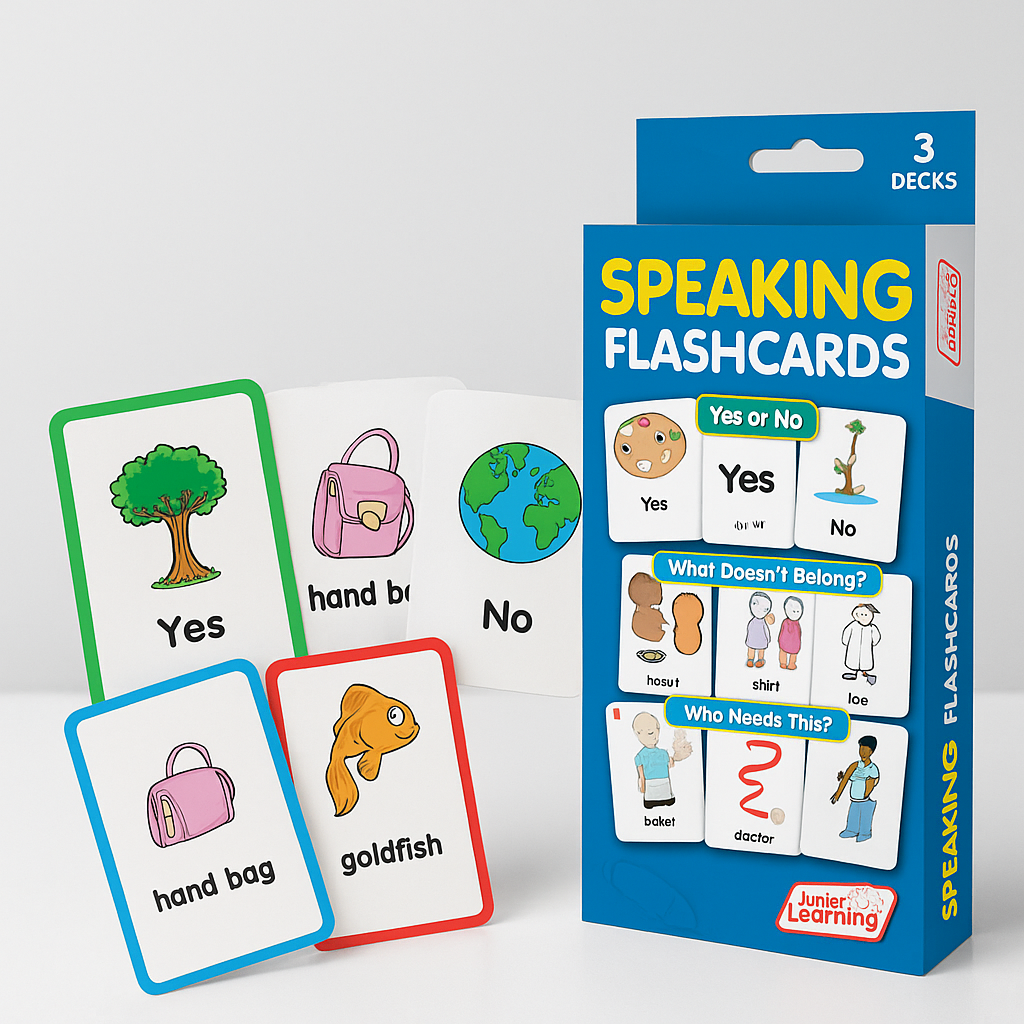 Tarjetas didácticas en inglés
