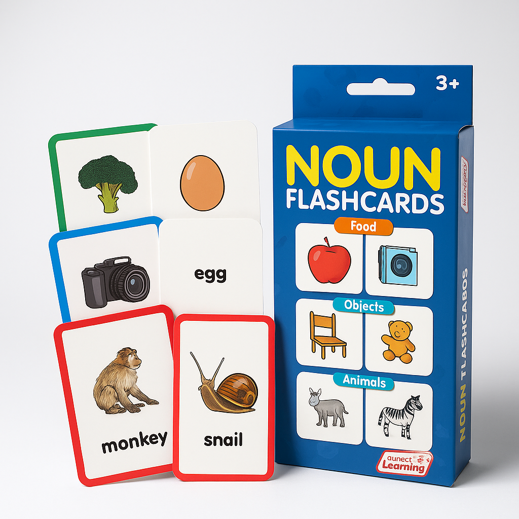 Tarjetas de sustantivos en inglés