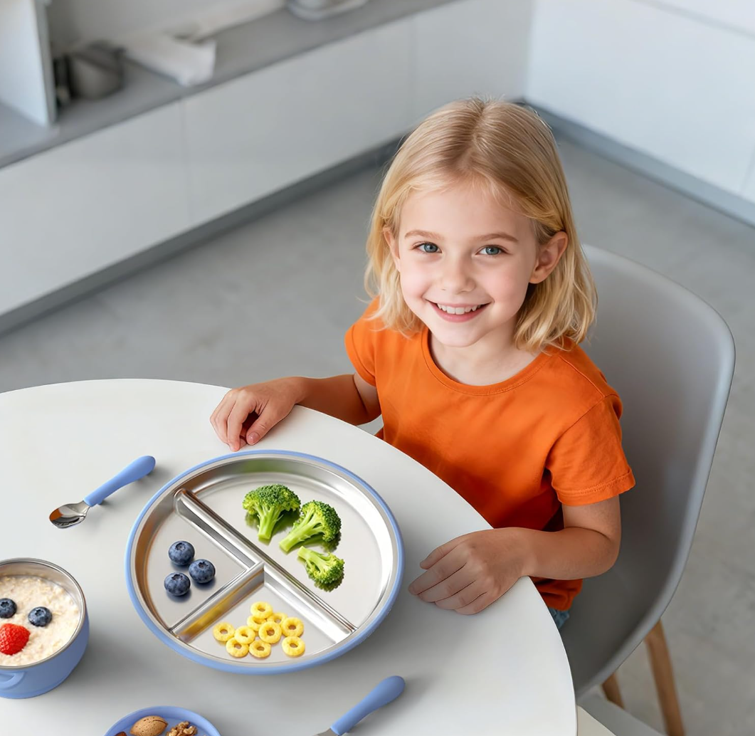 Plato antivuelco en acero inoxidable